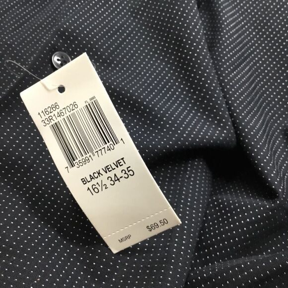 Calvin Klein Dotted Button Down (H5) - Picture 6 of 7